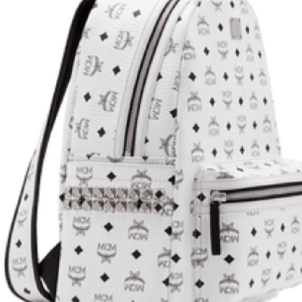 MCM medium studs backpack